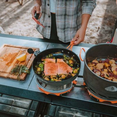 5. Jetboil Genesis Basecamp Cooking System - carbon