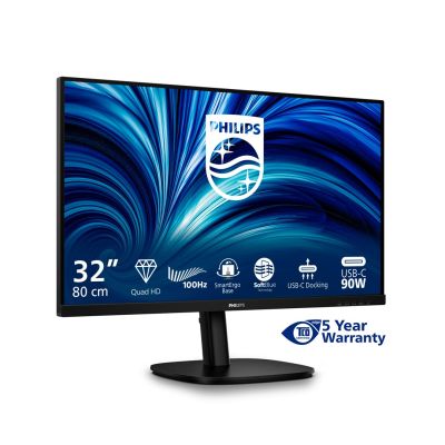 38. Philips monitor 80.0cm (31.5") 32B2U3601 16:09 HDMI+DP+USB-C