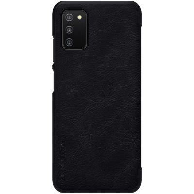 4. Nillkin Qin leather holster case for Samsung Galaxy A03s black