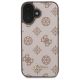 3. Guess Peony Script MagSafe iPhone 16 Case - Brown