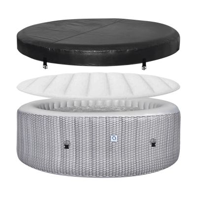 2. Garden spa, inflatable pool, hydromassage AVENLI NICE 6-person 204x70 silver