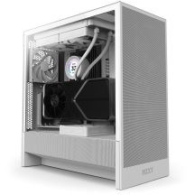 NZXT H5 FLOW MIDI TOWER CASE WITH WINDOW WHITE