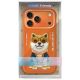 7. Nimmy Glasses Cool Dog Case for iPhone 17 Pro Max - Orange