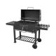2. XXL charcoal grill, cast iron grate, 78x42.5cm