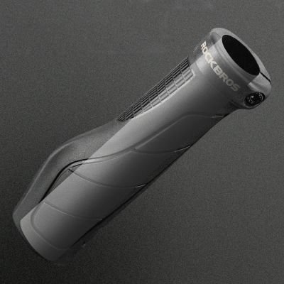 7. Rockbros G326PL Bicycle Grips - Black