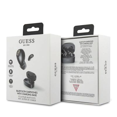 2. Guess GUTWSJL4GBK TWS Bluetooth headphones + black/black 4G docking station