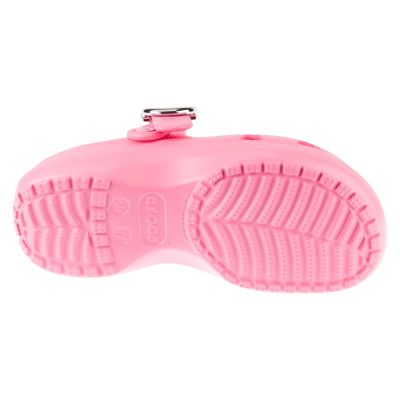 4. Crocs Classic Platform Dipped Buckle Clog 213230-669 Pink 36/37