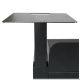 6. DJ BOOTH BK - DJ booth table, RGB LED backlit board, remote control, pens, cover