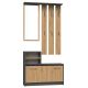 8. WARDROBE SHOE CABINET ANTHRACITE/ARTISAN