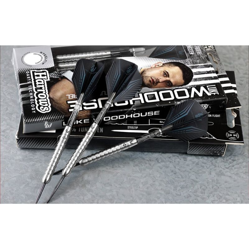 11. Harrows Luke Woodhouse 90% Steeltip darts