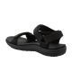 3. Lee Cooper women's shoes with velcro straps for summer beach sandals, lightweight black