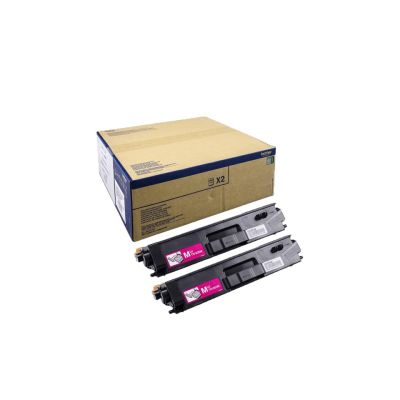 2. Brother TN-900MTWIN Toner Cartridge 2 pcs Original Magenta