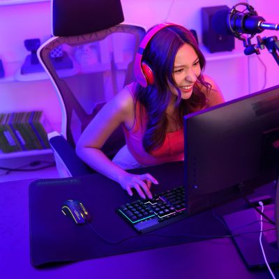 6. Wozinsky WPD-B1000 gaming desk pad XXL 1000x500mm waterproof - black