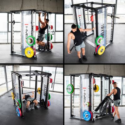 10. TRYTON COMMERCIAL HMS DOUBLE HOIST OVERHEAD CRANE