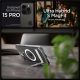 11. Spigen Ultra Hybrid S MagSafe Case with Stand for iPhone 15 Pro - Transparent
