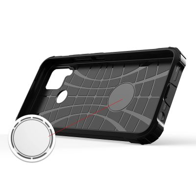 2. Hybrid Armor case for Realme 10 5G / Realme 9i 5G armored hybrid case black