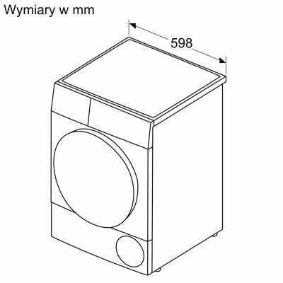 25. BOSCH WTH86277PL clothes dryer