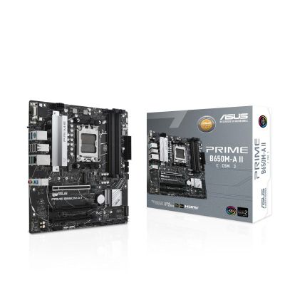 6. ASUS PRIME B650M-A II-CSM AMD B650 Socket AM5 micro ATX