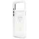 7. Guess IML Gradient Triangle Logo MagSafe Case for iPhone 17 Pro Max - Transparent