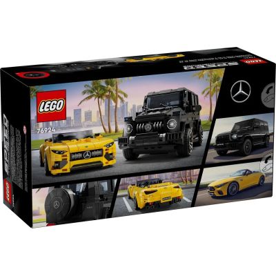 10. LEGO Speed Champions 76924 Mercedes-AMG G 63 and Mercedes-AMG SL 63