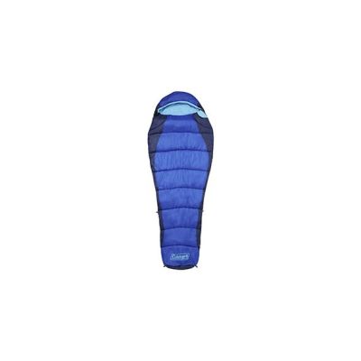 Coleman Fision 100 Synthetic Sleeping Bag - Blue/Black
