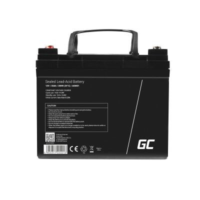 7. GREEN CELL GEL BATTERY AGM21 12V 33AH