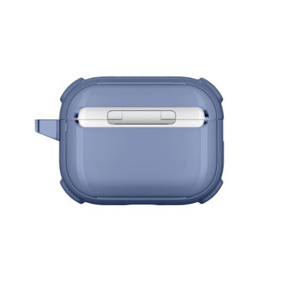 2. AmazingThing Titan Pro Mag Case Clear for AirPods Pro 3 - Blue