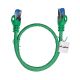 2. LANBERG PATCHCORD S/FTP CAT.6A 0.5M GREEN LSZH CCA (FLUKE PASSED) PCF6A-10CC-0050-G