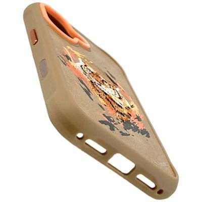 4. Nimmy Tiger MagSafe case for iPhone 17 - light brown