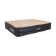 Large, high, inflatable AVENLI mattress with built-in pump 203x157x47