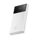 Baseus Star-Lord 10000mAh 22.5W Powerbank with Digital Display and USB-C 3A Cable 30cm - White