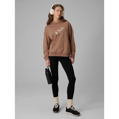 7. Women's loose sweatshirt with hood 4F 4FRSS26TSWSF2836-83S