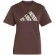 2. adidas Animal Graphic Women's T-Shirt Brown KT2676