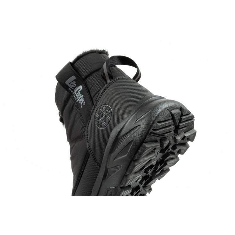 7. Lee Cooper women's winter hiking shoes, insulated, black