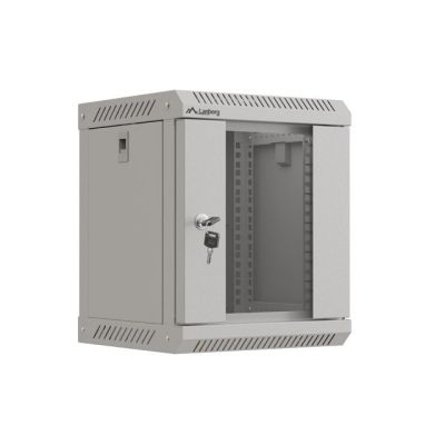 14. Lanberg WF11-3306-10S 6U Rack Wall-mounted Cabinet Gray