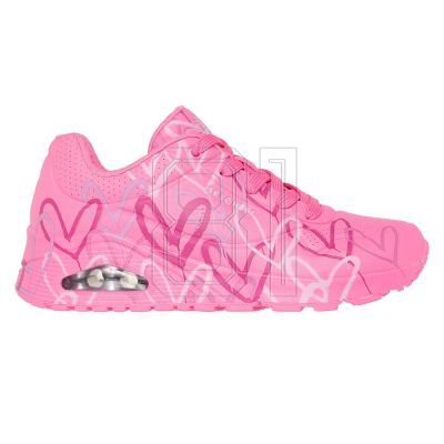 2. Skechers x JGoldcrown Uno shoes - Spread the Love W 155507-HTPK