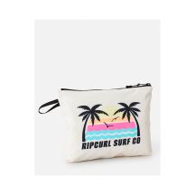 RIP CURL Surf Series Pouch Women's Cosmetic Bag White