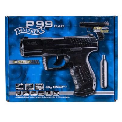 16. Walther P99 DAO GBB CO2 airsoft gun