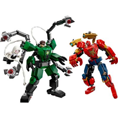 3. LEGO Marvel Super Heroes 76338 Spider-Man and Doctor Who Mech Battle