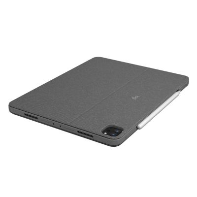 6. Logitech Combo Touch QWERTZ German Smart Connector Gray