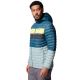 2. Columbia Powder Pass Hooded Jacket 2134131461 Blue L