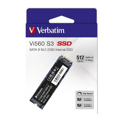 5. Verbatim Vi560 S3 M.2 512 GB Serial ATA III 3D NAND