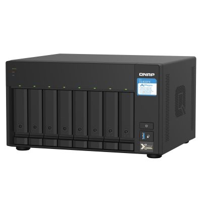 5. Qnap TS-832PX-4G, Tower, 8 x 2.5"/3.5" SATA, Annapurna Labs Alpine AL324 1.7GH, 4GB DDR4 SODIMM (Max. 16GB), 2 x 10GbE SFP+, 2 x 2.5GbE, Single PSU