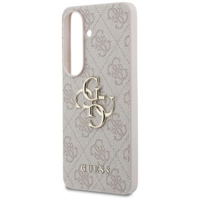 6. Guess 4G Big Metal Logo Case for Samsung Galaxy S26 - Pink
