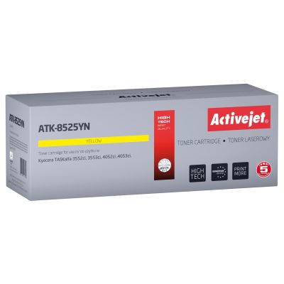 Activejet ATK-8525YN Toner (replaces Kyocera TK-8525Y; Supreme; 20,000 pages; yellow)