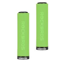 Rockbros foam handlebar grips green