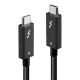 2. Lindy 31121 Thunderbolt Cable 2m 40Gbps Black