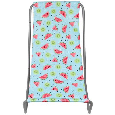 13. FOLDABLE GARDEN AND BEACH CHAIR AND FRUIT MELON BAG