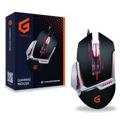 4. Conceptronic DJEBBEL 8 Gaming Mouse Right-handed USB Type-A Optical 4000 DPI