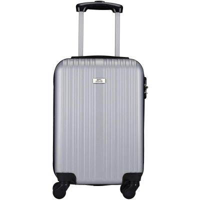 25. SET OF 2 SUITCASE 18 AND 26 INCHES SLAZENGER SILVER